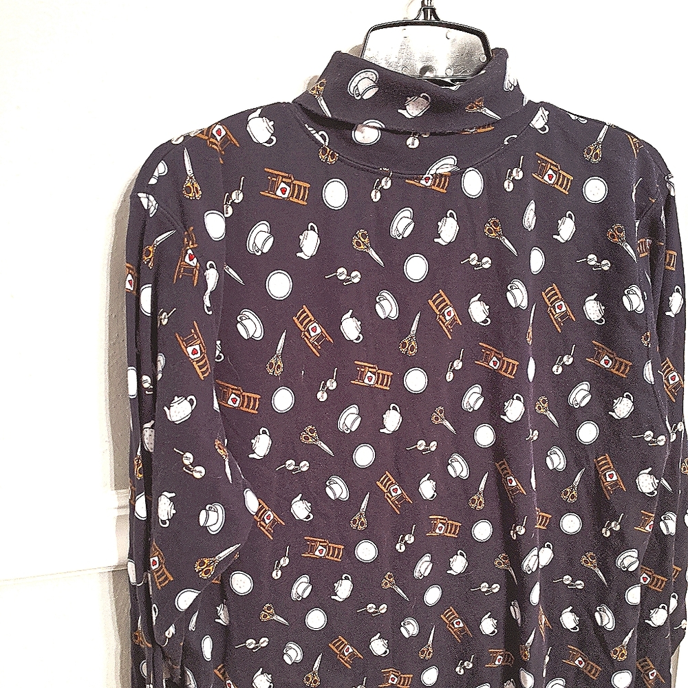 Vintage "Grandma" Turtleneck